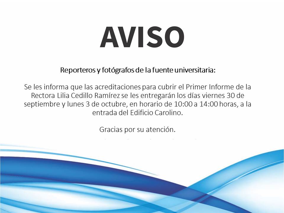 AVISO | Boletines BUAP